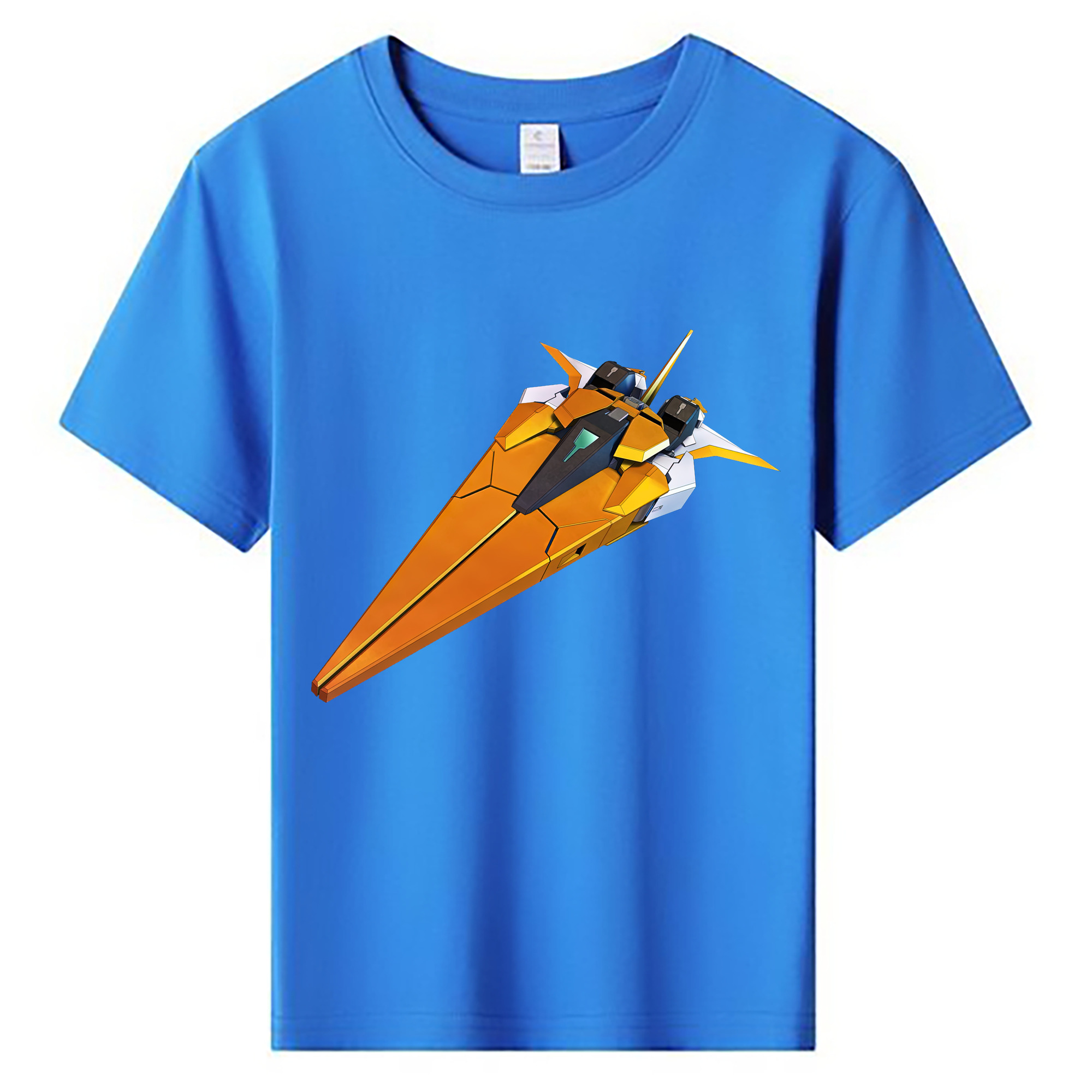 （画像用） 機動戦士ガンダム Mobile Suit Gundam 綿100％キッズTシャツ（フロントプリント）